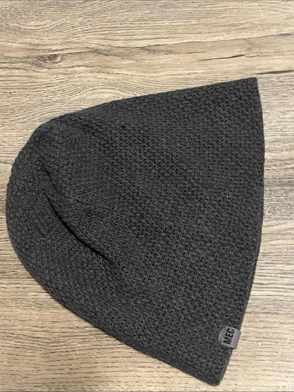 MEC Unisex Grey Merino Wool 50% Knit toque
